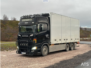 Kravas automašīna ar slēgto virsbūvi SCANIA S 580