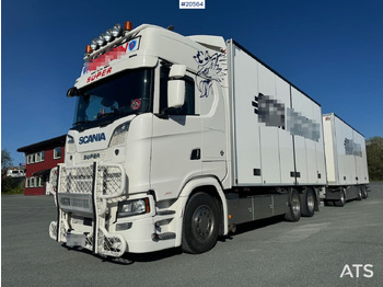 Kravas automašīna ar slēgto virsbūvi SCANIA S 650