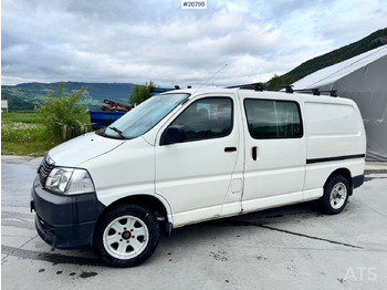 Kravas mikroautobuss Toyota Hiace: foto 2