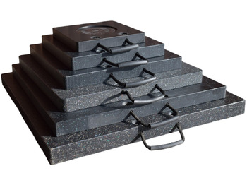 Rezerves daļa - Celtnis-manipulators Stabilizer pads for crane PAP 7.6/P: foto 4