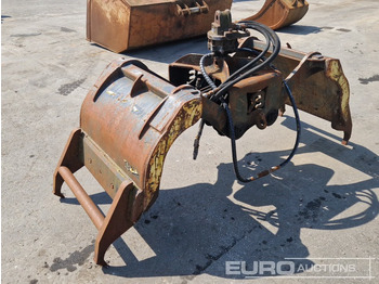 Papildaprīkojums - Ekskavators Hydraulic Rotating Grapple: foto 4
