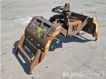 Papildaprīkojums - Ekskavators Hydraulic Rotating Grapple: foto 2