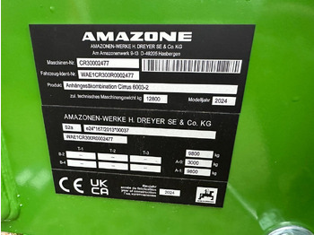 Sējmašīna Amazone Cirrus 6003-2: foto 2