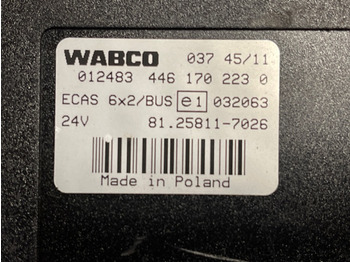 Elektrosistēma - Kravas automašīna MAN ECU ECAS 81.25811-7026: foto 2