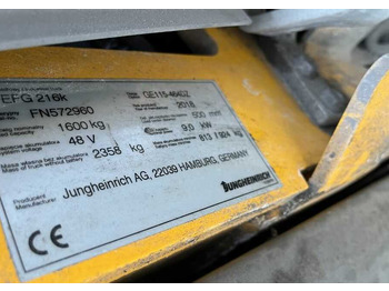 Elektroiekrāvējs Jungheinrich EFG216k: foto 4