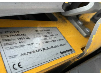 Elektroiekrāvējs Jungheinrich EFG318: foto 4