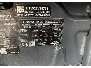 Elektroiekrāvējs Linde E16P-02: foto 4