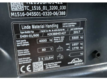 Elektroiekrāvējs LINDE E