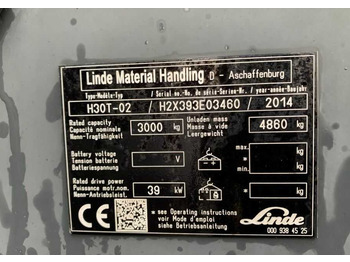 Gāzes iekrāvējs LINDE H30