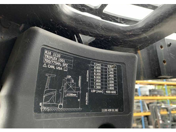 Bīdmasta krautņotājs Linde R16-01: foto 5 Bīdmasta krautņotājs Linde R16-01: foto 5