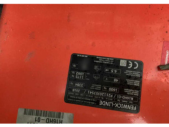 Bīdmasta krautņotājs Linde R16HD-01: foto 4 Bīdmasta krautņotājs Linde R16HD-01: foto 4