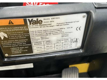 Elektroiekrāvējs Yale ERP15VC: foto 4