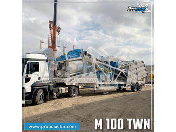 Jaunā Betona rūpnīca PROMAX MOBILE CONCRETE BATCHING PLANT M100-TWN (100m3/h): foto 5