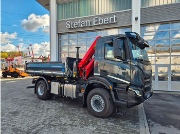 Kravas automašīna pašizgāzējs, Kravas auto ar manipulatoru Iveco AD200X46/P HR OFF Palfinger PK 12.501 Funk AHK: foto 5 Kravas automašīna pašizgāzējs, Kravas auto ar manipulatoru Iveco AD200X46/P HR OFF Palfinger PK 12.501 Funk AHK: foto 5