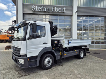 Jaunā Kravas automašīna pašizgāzējs, Kravas auto ar manipulatoru Mercedes-Benz Atego 1224 KK Kipper+Kran+Funk+Greifersteuerung: foto 2