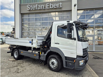 Jaunā Kravas automašīna pašizgāzējs, Kravas auto ar manipulatoru Mercedes-Benz Atego 1224 KK Kipper+Kran+Funk+Greifersteuerung: foto 3