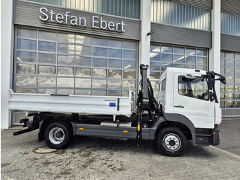 Jaunā Kravas automašīna pašizgāzējs, Kravas auto ar manipulatoru Mercedes-Benz Atego 1224 KK Kipper+Kran+Funk+Greifersteuerung: foto 5