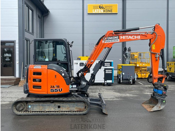 Kāpurķēžu ekskavators HITACHI ZX55