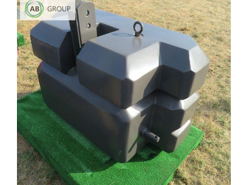 Pretsvars - Lauksaimniecības tehnika Kaber small lodestone counterweight 1200 kg: foto 3