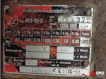 Dzinējs - Kravas automašīna Deutz Occ motor F6L413V Deutz + versnellingsbak AK6-80-5: foto 5