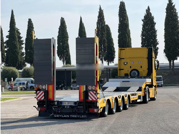 Jaunā Puspiekabe zema profila platforma CEYLAN 4 AXLES STANDART & EXTENDABLE LOWBED: foto 2