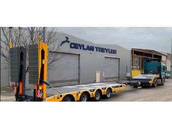 Jaunā Puspiekabe zema profila platforma CEYLAN 4 AXLES STANDART & EXTENDABLE LOWBED: foto 4