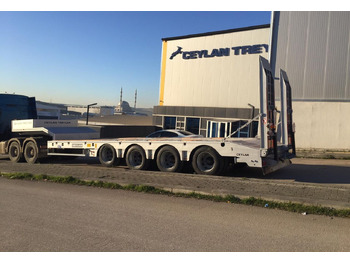 Jaunā Puspiekabe zema profila platforma CEYLAN 4 AXLES STANDART & EXTENDABLE LOWBED: foto 3