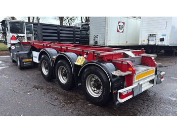 Puspiekabe noņemamā virsbūve/ Konteineru vedējs VAN HOOL 20'