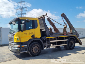 Būvgružu konteineru vedējs SCANIA P 230