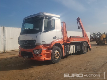 Būvgružu konteineru vedējs MERCEDES-BENZ Antos
