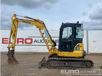 Mini-ekskavators 2017 Komatsu PC55MR-3: foto 2