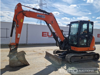 Mini-ekskavators HITACHI ZX65