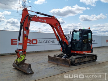 Mini-ekskavators KUBOTA KX080
