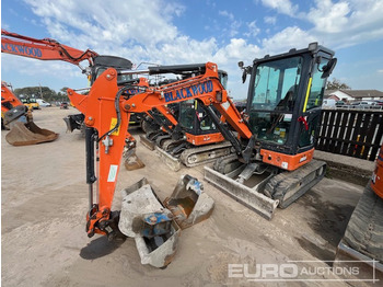 Mini-ekskavators HITACHI ZX26U-6
