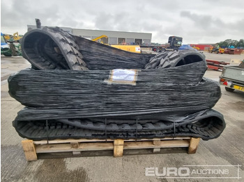 Kāpurķēdes - Celtniecības tehnika 8 Ton Excavator Rubber Tracks (6 of): foto 2