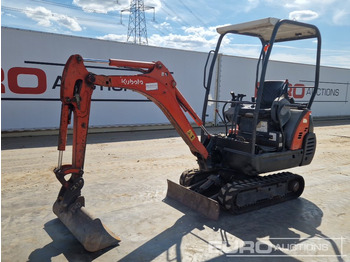 Mini-ekskavators KUBOTA