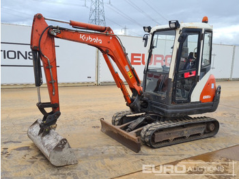 Mini-ekskavators KUBOTA KX61-3