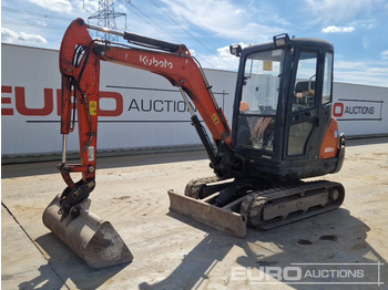 Mini-ekskavators KUBOTA KX61-3
