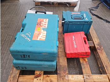 Celtniecības maisītājs Makita 110Volt Hammer Drill (2 of), 240Volt Wallpaper Stripper, 110Volt Wood Router, Hilti 110Volt Construction Screwdriver: foto 4