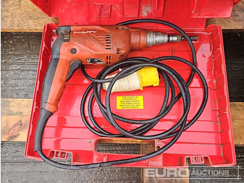 Celtniecības maisītājs Makita 110Volt Hammer Drill (2 of), 240Volt Wallpaper Stripper, 110Volt Wood Router, Hilti 110Volt Construction Screwdriver: foto 5