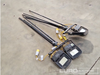 Celtniecības maisītājs Nightsearcher 110 Volt LED Tripod Work Light (2 of): foto 3