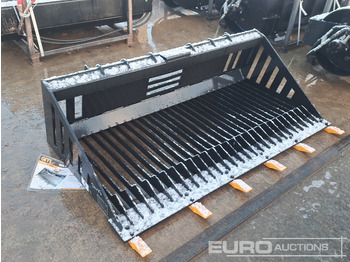 Papildaprīkojums - Ekskavators Unused 2025 GIYI Rock Bucket to suit Skid Steer: foto 4