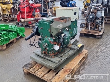 Elektroģenerators Power Plant 9.5kVA Generator, Lister Petter Engine: foto 5