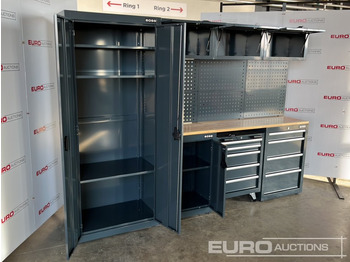 Garāžu aprīkojums Unused Boss 2.6m 9 Drawer, 5 Cabinet Tool Station: foto 5