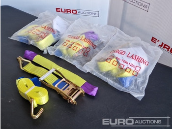 Celtniecības maisītājs Unused Boss 4M x 50mm 5 Ton Ratchet Straps with Sling (4 of): foto 3