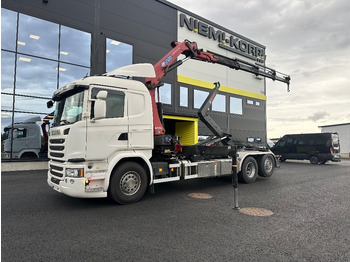 Kravas auto ar manipulatoru SCANIA G 450