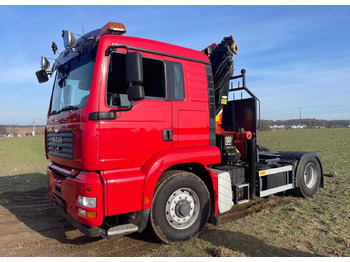 Kravas auto ar manipulatoru MAN TGA 18.430