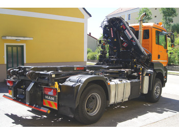 Kravas automašīna - kabeļu sistēma, Kravas auto ar manipulatoru MAN TGA 18.360 BL 4x4/Euro4/TÜV/HIAB 111/MULTILIFT/Winterdienst: foto 5