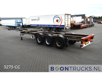Puspiekabe noņemamā virsbūve/ Konteineru vedējs Krone SDC 27 FIXED | 2x20-30-40ft HC * LIFT AXLE * NL TRAILER: foto 2