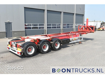 Puspiekabe noņemamā virsbūve/ Konteineru vedējs LAG